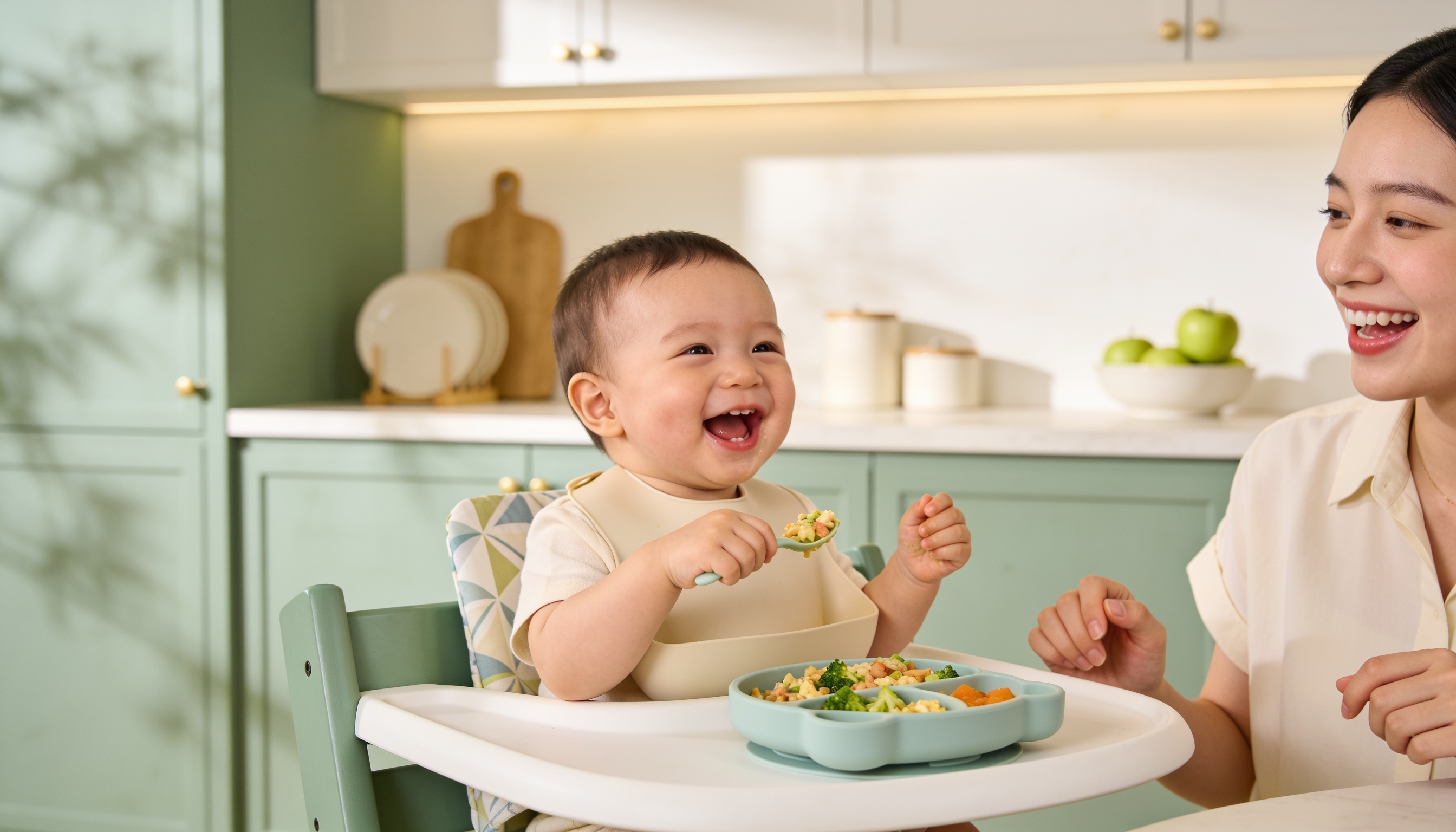 Comece a introdução alimentar com mais segurança
