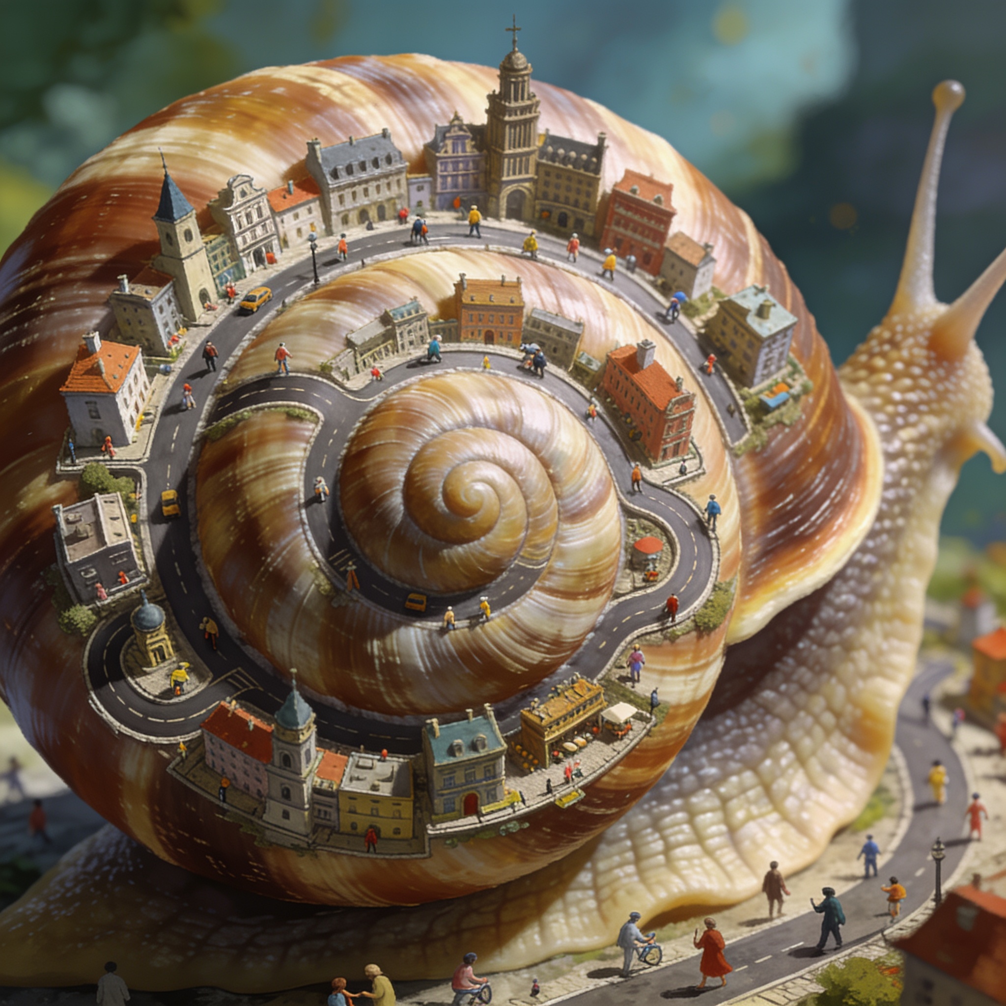 Cidade sobre um caracol